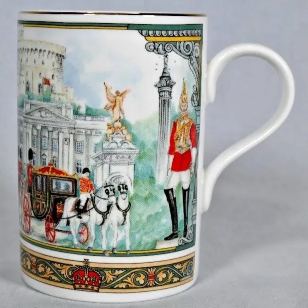 James Sadler Horseguards Fine Bone China Mug